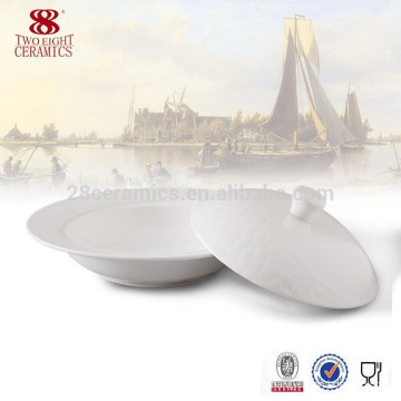 China manufactures of porcelain microwave big soup bowl for soup